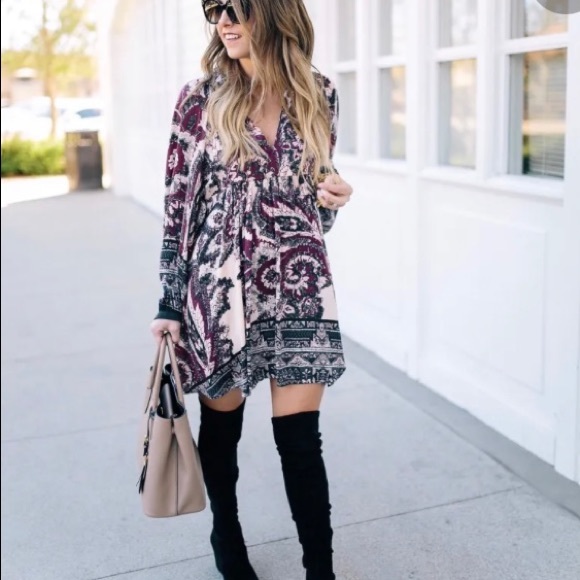 Free People Dresses & Skirts - Free People Print Dress S